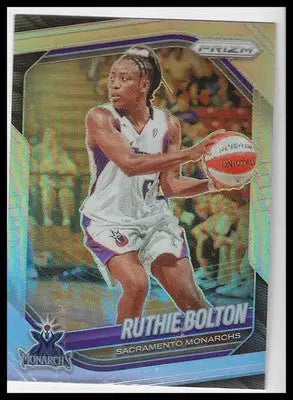 2025 Panini Prizm WNBA Silver Prizms #40 Ruthie Bolton
