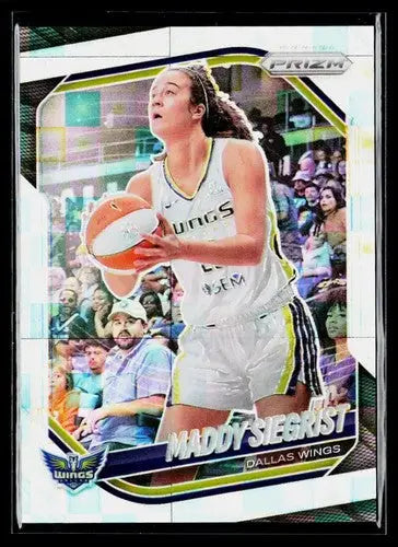 2025 Panini Prizm WNBA Silver Prizms #50 Maddy Siegrist NM Near Mint ID:83661 - Basketball Card Single