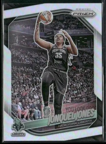 2025 Panini Prizm WNBA Silver Prizms #52 Jonquel Jones NM Near Mint ID:83662 - Basketball Card Single