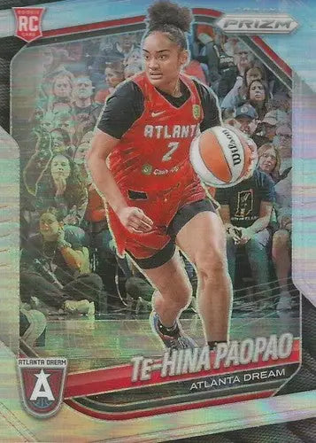 2025 Panini Prizm WNBA Silver Prizms #61 Te-Hina Paopao NM Near Mint ID:83663 - Basketball Card Single