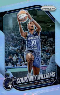 2025 Panini Prizm WNBA Silver Prizms #69 Courtney Williams