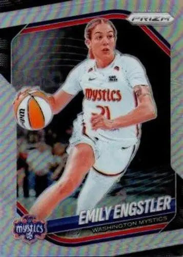 2025 Panini Prizm WNBA Silver Prizms #84 Emily Engstler NM Near Mint ID:83664 - Basketball Card Single