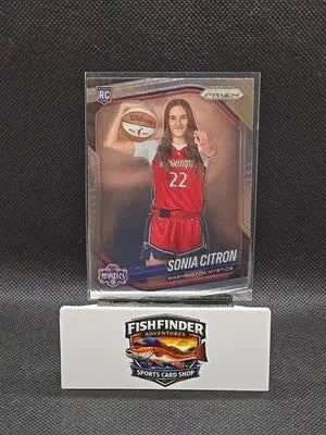 2025 Panini Prizm WNBA Sonia Citron RC Rookie Variation Base #148 Mystics - Basketball Card Single