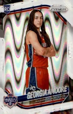 2025 Panini Prizm WNBA White Seismic Prizms #103 Georgia Amoore - Basketball Card Single