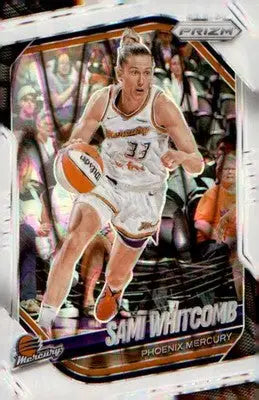 2025 Panini Prizm WNBA White Seismic Prizms #108 Sami Whitcomb - Basketball Card Single