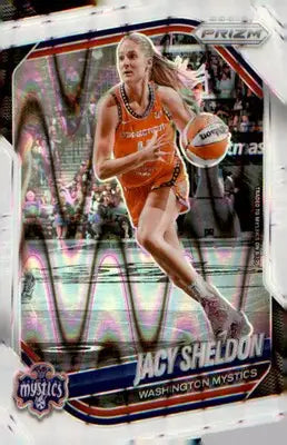 2025 Panini Prizm WNBA White Seismic Prizms #113 Jacy Sheldon