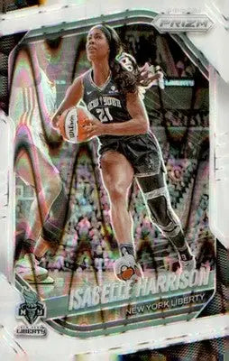 2025 Panini Prizm WNBA White Seismic Prizms #12 Isabelle Harrison - Basketball Card Single