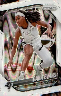 2025 Panini Prizm WNBA White Seismic Prizms #33 Dana Evans - Basketball Card Single