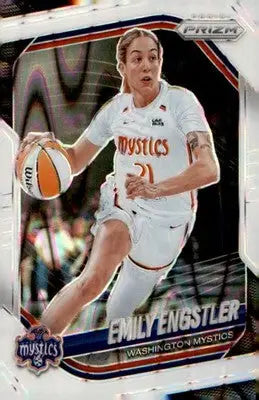 2025 Panini Prizm WNBA White Seismic Prizms #84 Emily Engstler - Basketball Card Single