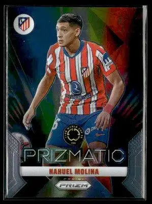 2025 Panini Prizm World Cup #3 Nahuel Molina Prizmatic - Soccer Card Single