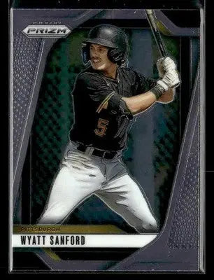 2025 Panini Prizm Wyatt Sanford #157 Pittsburgh Pirates