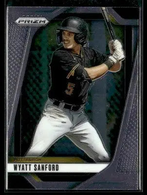 2025 Panini Prizm Wyatt Sanford #157 Pittsburgh Pirates