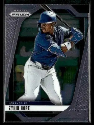 2025 Panini Prizm Zyhir Hope #259 Los Angeles Dodgers
