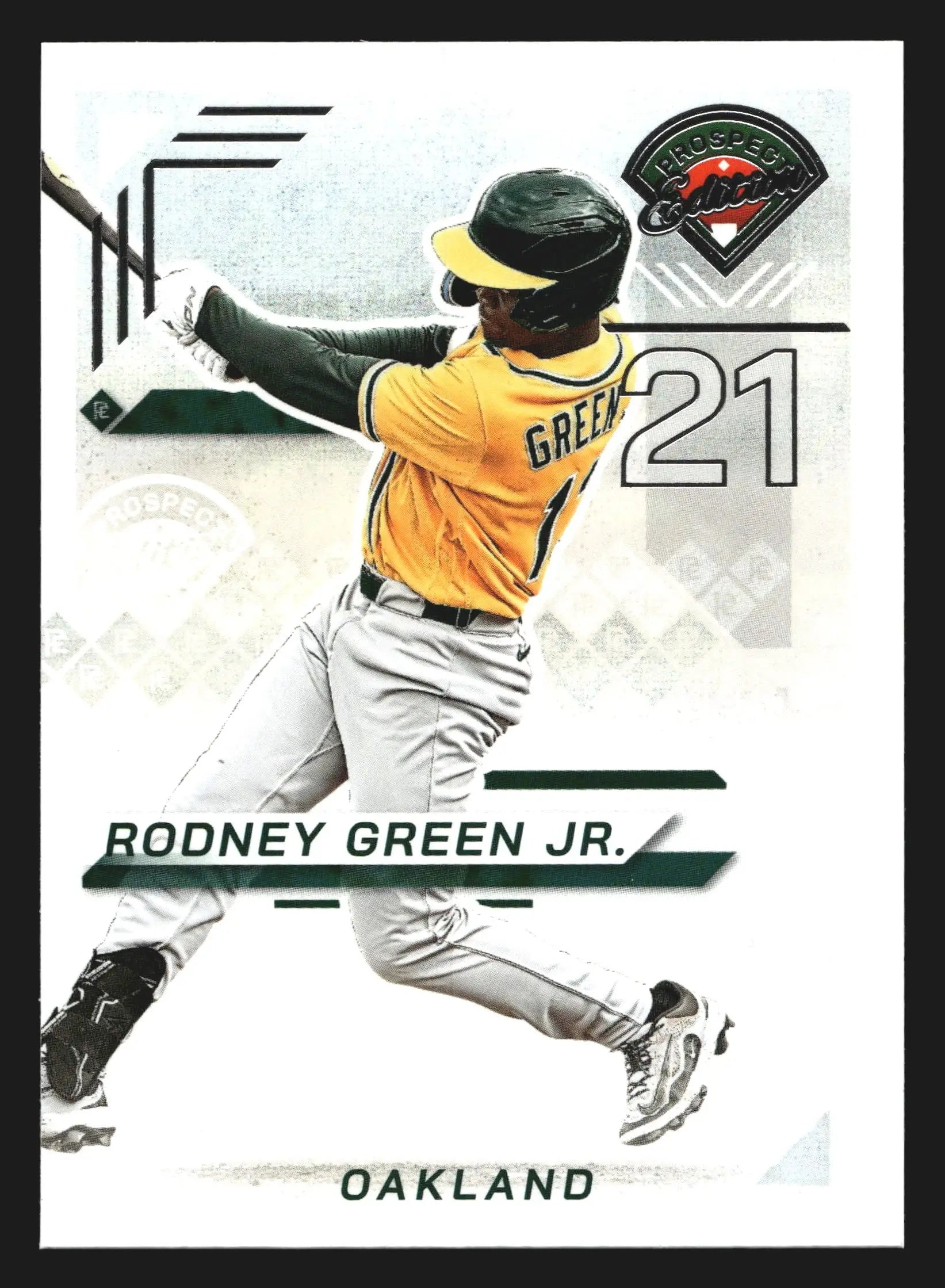2025 Panini Prospect Edition #141 Rodney Green Jr Athletics - Baseball Card Single