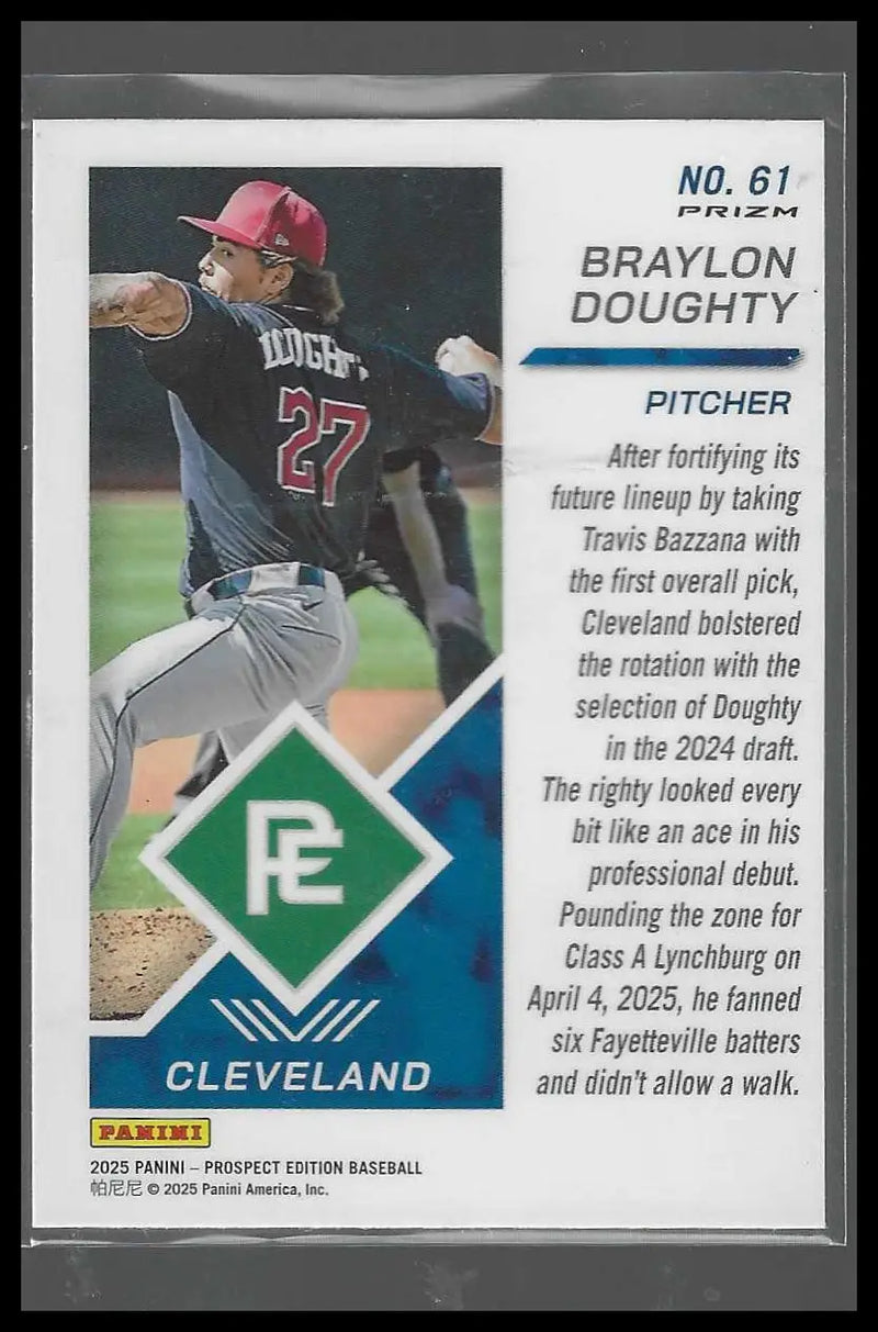 2025 Panini Prospect Edition #193 Ben Hess - Baseball Card Single