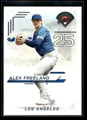 2025 Panini Prospect Edition Alex Freeland #71 Los Angeles Dodgers - Baseball Card Single