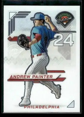 2025 Panini Prospect Edition Andrew Painter #56 Holo Ticket Phillies - Baseball Card Single