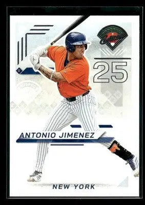 2025 Panini Prospect Edition Antonio Jimenez #163 New York Mets - Baseball Card Single