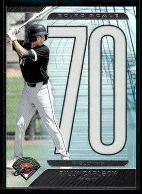 2025 Panini Prospect Edition Billy Carlson #1 20-80 Scale Chicago White Sox - Baseball Card Single