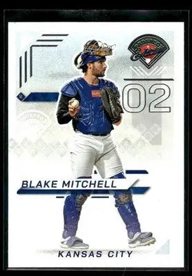 2025 Panini Prospect Edition Blake Mitchell #166 Kansas City Royals - Baseball Card Single