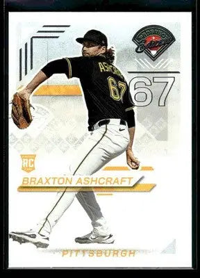 2025 Panini Prospect Edition Braxton Ashcraft #145 RC Pittsburgh Pirates - Baseball Card Single