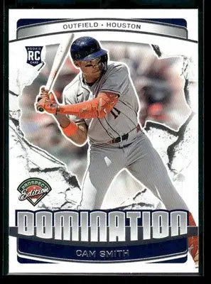 2025 Panini Prospect Edition Cam Smith #6 Domination Houston Astros - Baseball Card Single