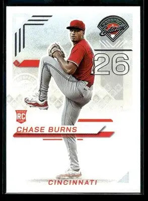 2025 Panini Prospect Edition Chase Burns #170 RC Cincinnati Reds - Baseball Card Single