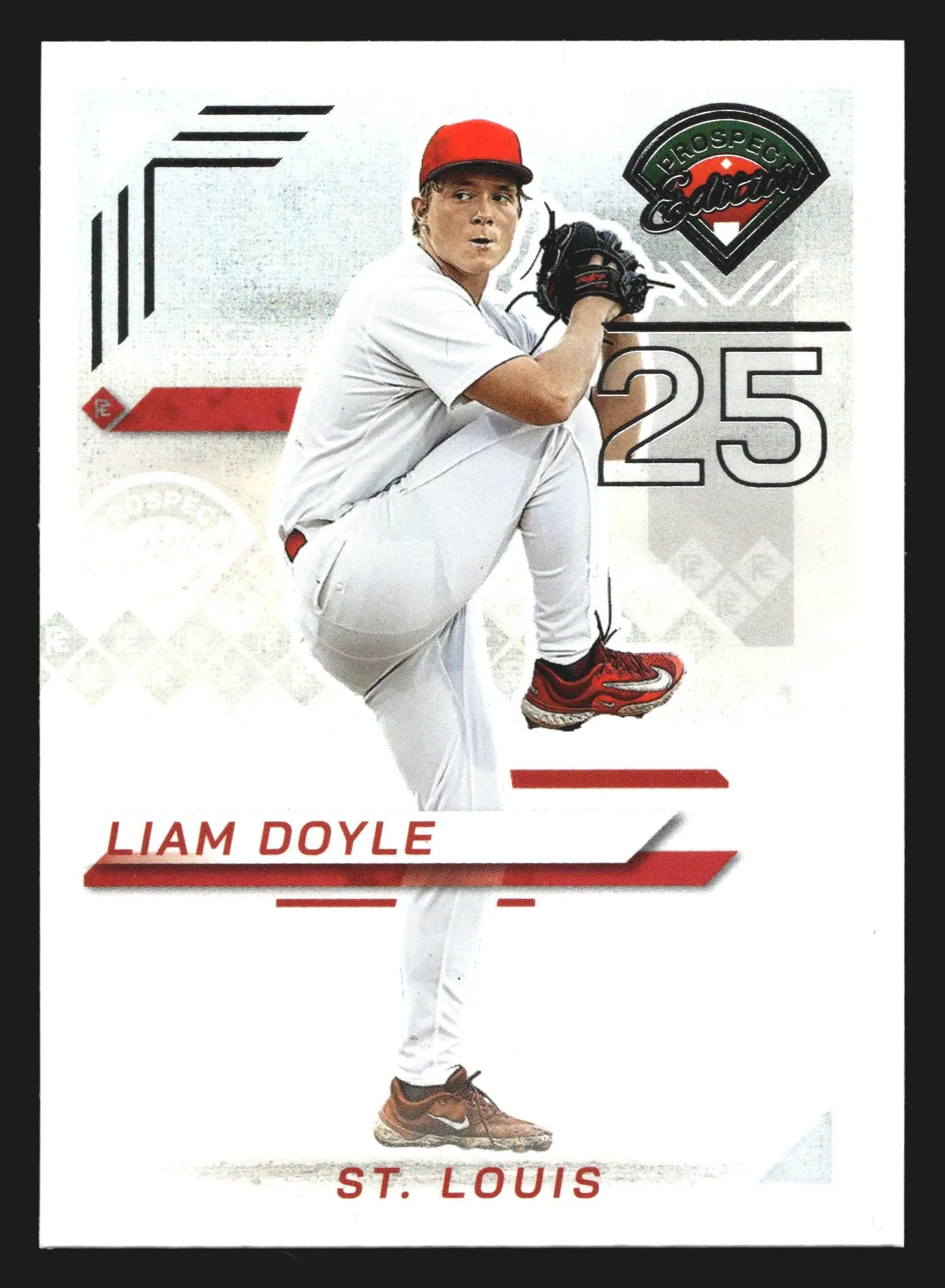 2025 Panini Prospect Edition Liam Doyle #161 St. Louis Cardinals - Baseball Card Single