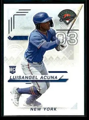 2025 Panini Prospect Edition Luisangel Acuna #165 RC New York Mets - Baseball Card Single