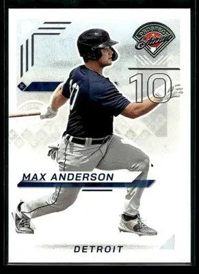 2025 Panini Prospect Edition Max Anderson #149 Detroit Tigers - Baseball Card Single