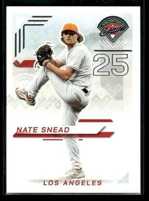 2025 Panini Prospect Edition Nate Snead #160 Los Angeles Angels - Baseball Card Single