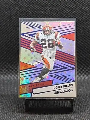 2025 Panini Revolution #124 Corey Dillon Blue Astro #/549 - Football Card Single