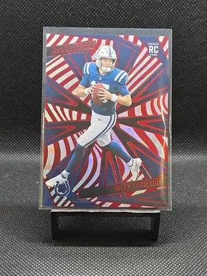 2025 Panini Revolution- RILEY LEONARD- Red Astro (RC)- Colts #237 - Football Card Single