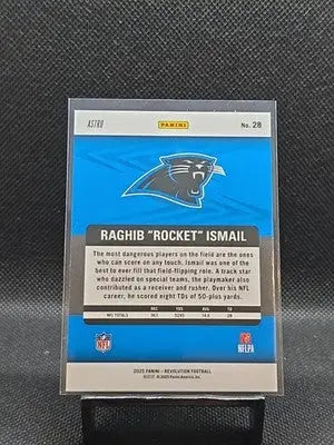 2025 Panini Revolution - Rocket Ismail #28 Red Astro - Football Card Single