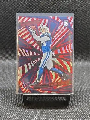 2025 Panini Revolution - Rookies Tyler Warren #247 Red Astro (RC) - Football Card Single
