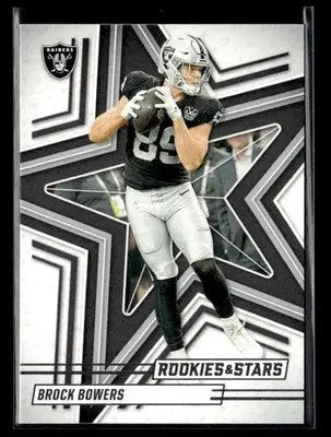 2025 Panini Rookies & Stars Brock Bowers #12 Las Vegas Raiders - Football Card Single