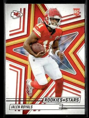 2025 Panini Rookies & Stars Jalen Royals #133 RC Kansas City Chiefs - Football Card Single