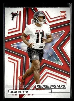 2025 Panini Rookies & Stars Jalon Walker #134 RC Atlanta Falcons - Football Card Single