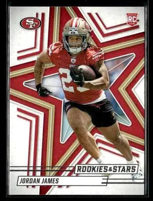 2025 Panini Rookies & Stars Jordan James #144 RC San Francisco 49ers - Football Card Single