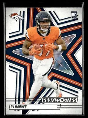 2025 Panini Rookies & Stars RJ Harvey #173 RC Denver Broncos - Football Card Single