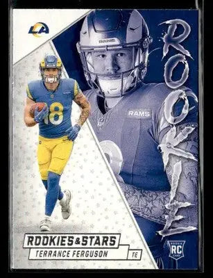2025 Panini Rookies & Stars Terrance Ferguson #23 Rookie Exclusive Rams - Football Card Single