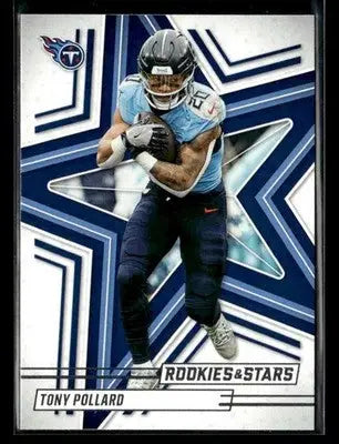 2025 Panini Rookies & Stars Tony Pollard #86 Tennessee Titans - Football Card Single