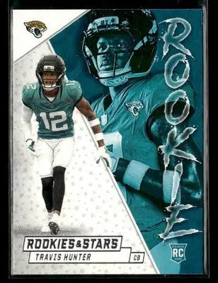 2025 Panini Rookies & Stars Travis Hunter #26 Rookie Exclusive RC Jaguars