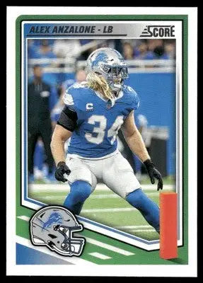 2025 Panini Score Alex Anzalone #92 Football - Football Card Single