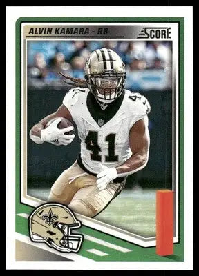2025 Panini Score Alvin Kamara #122 Football - Football Card Single