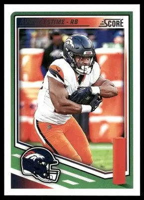 2025 Panini Score Audric Estime #172 Football - Football Card Single