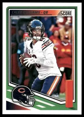 2025 Panini Score Caleb Williams #107 Football
