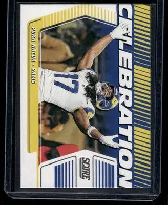 2025 Panini Score Celebration Puka Nacua #C-PNA Football - Football Card Single