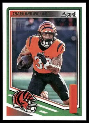 2025 Panini Score Chase Brown #157 Football - Football Card Single