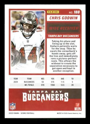 2025 Panini Score Chris Godwin #188 Football - Football Card Single